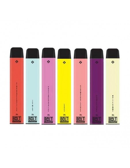 Bolt PLUS Disposable Vape Pen 1200 Puffs Passion Guava Ice 1pcs:0 US