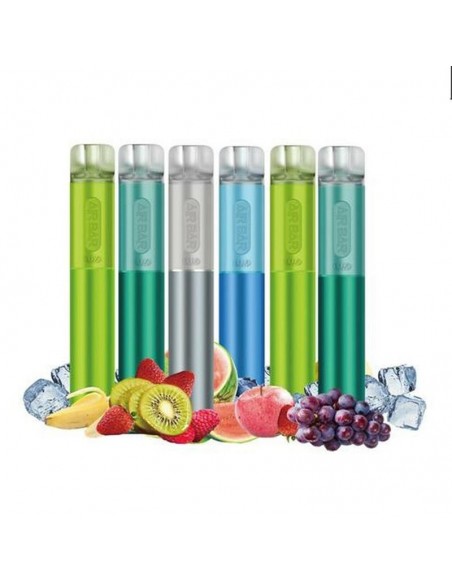 Suorin Air Bar LUX LIGHT Edition Disposable Vape Pen 1000 Puffs Strawberry Mango 1pcs:0 US