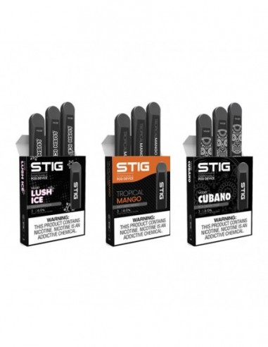 VGOD Stig Disposable Vape Pen 3pcs Mighty Mint 3pcs:0 US