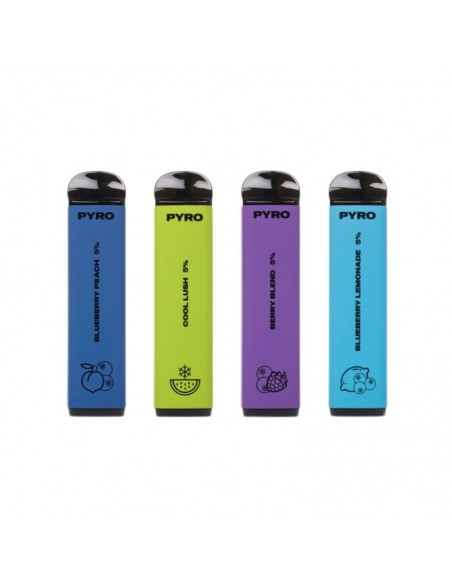 PYRO 3500 Puffs Disposable Blue Razz 1pcs:0 US