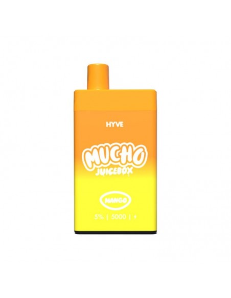 Hyve X Mucho JuiceBox Disposable 5000 Puffs Mango 1pcs:0 US