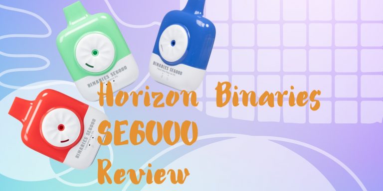 Horizon Binaries SE6000 Review: A Cute And Practical Disposable Vape