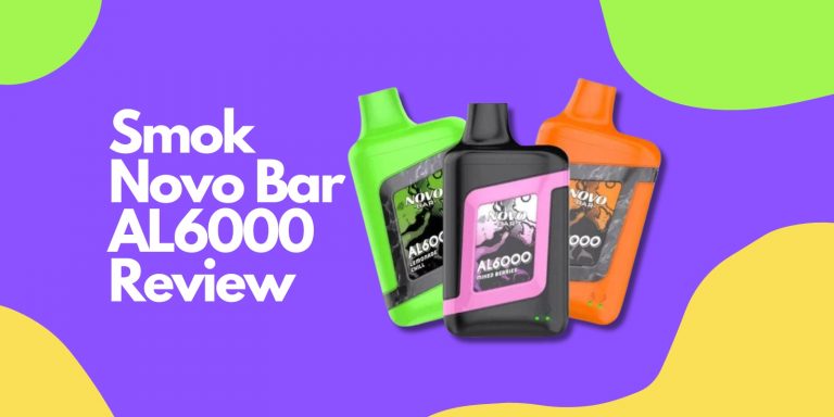 Smok Novo Bar AL6000 Review: Smooth Hits And Rich Flavors