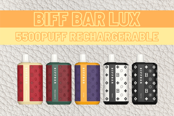 Biff Bar LUX Rechargeable 5500 Puffs