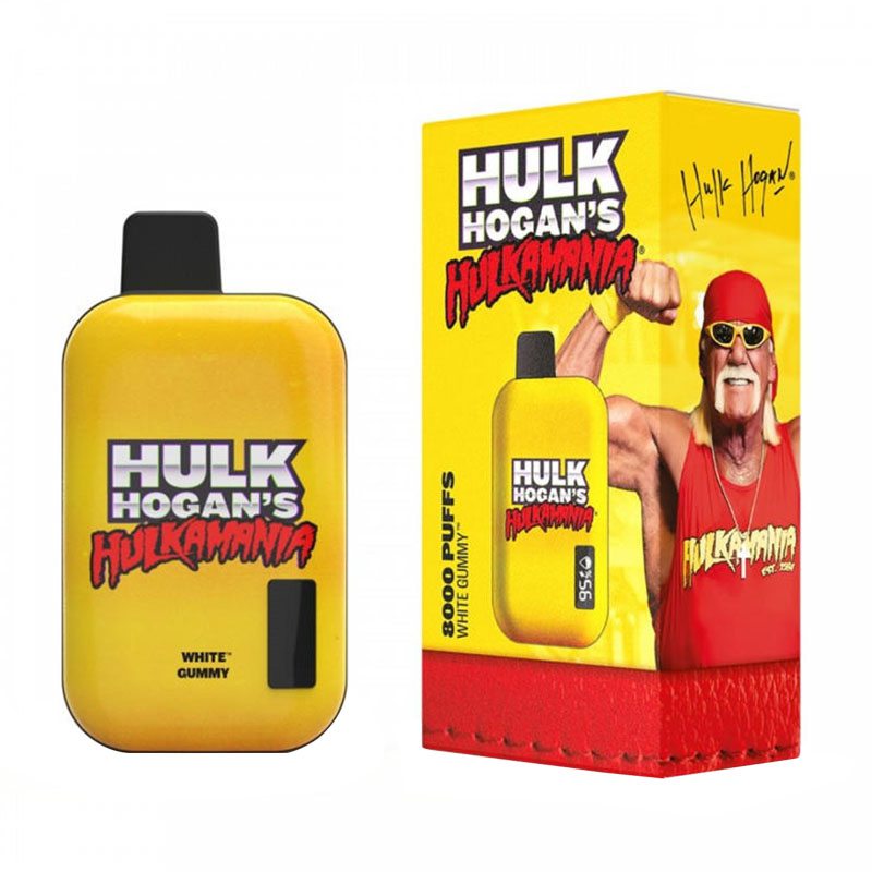 Hulk Hogan's Hulkamania & Hollywood Disposable 8000 Puffs 1